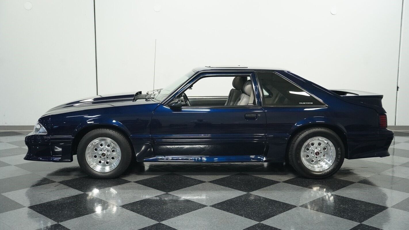 Ford-Mustang-Coupe-1990-Blue-Gray-47450-2