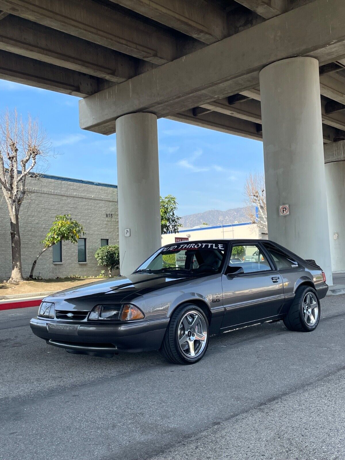 Ford-Mustang-Coupe-1991-Gray-Gray-225308-6