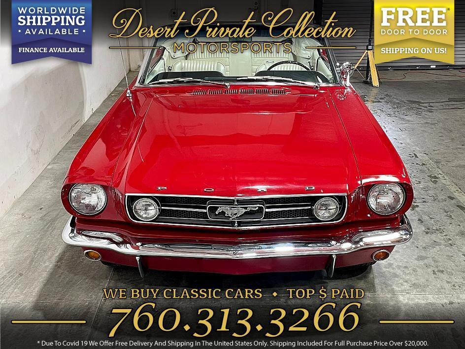 Ford-Mustang-GT-Convertible-Cabriolet-1965-Red-White-93624-7