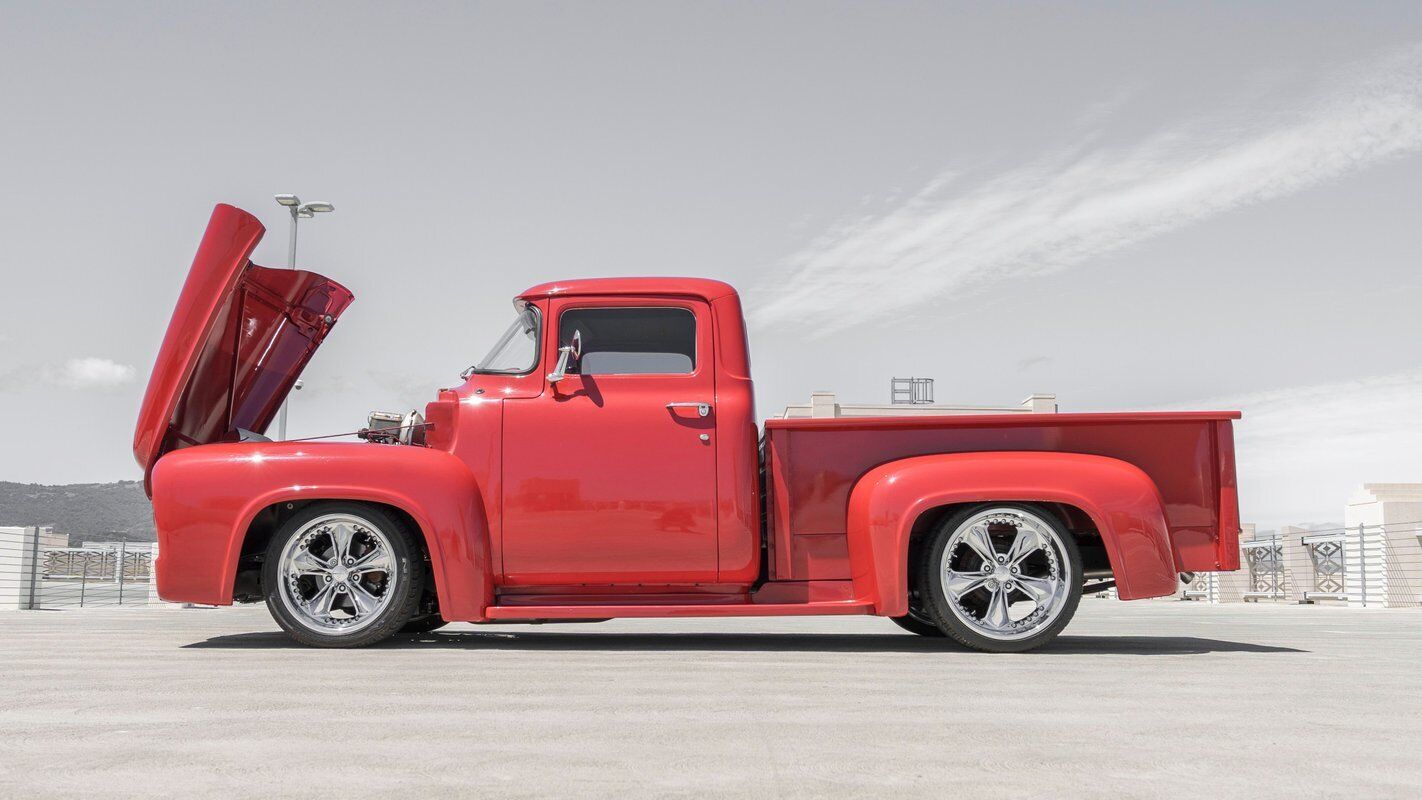 Ford-Other-Pickups-1956-Red-Gray-0-24