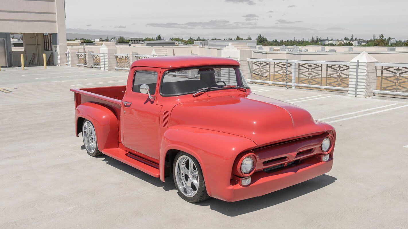 Ford-Other-Pickups-1956-Red-Gray-0-6