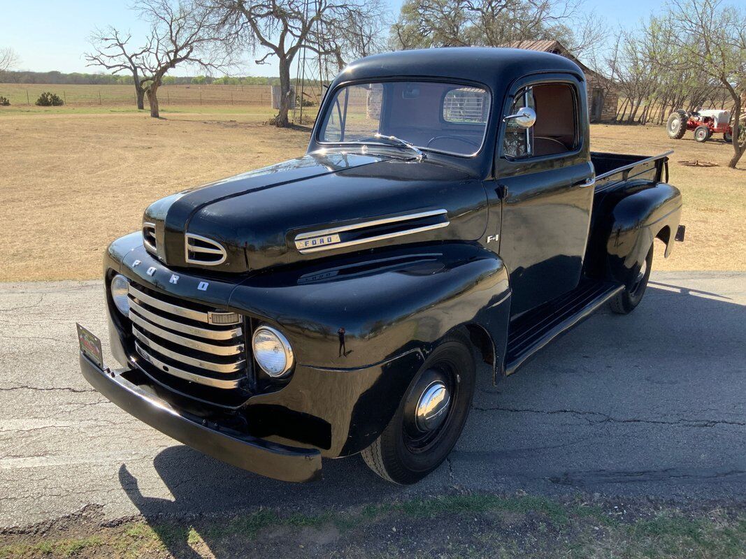 Ford-Other-Pickups-Pickup-1949-Black-Brown-6231