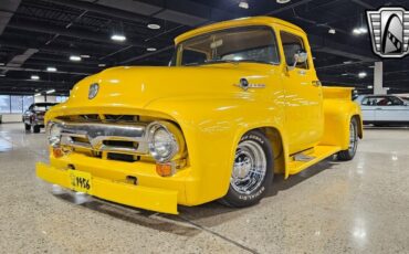 Ford-Other-Pickups-Pickup-1956-Yellow-Tan-409-2