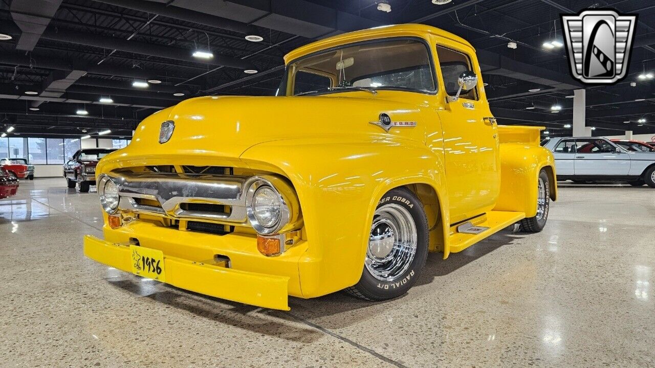 Ford-Other-Pickups-Pickup-1956-Yellow-Tan-409-2