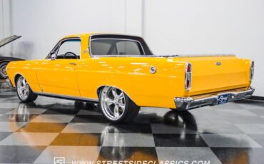 Ford-Ranchero-Pickup-1966-Yellow-Black-32106-7