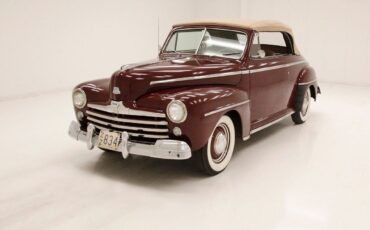 Ford-Super-Deluxe-Cabriolet-1947-Monsoon-Maroon-Saddle-57838