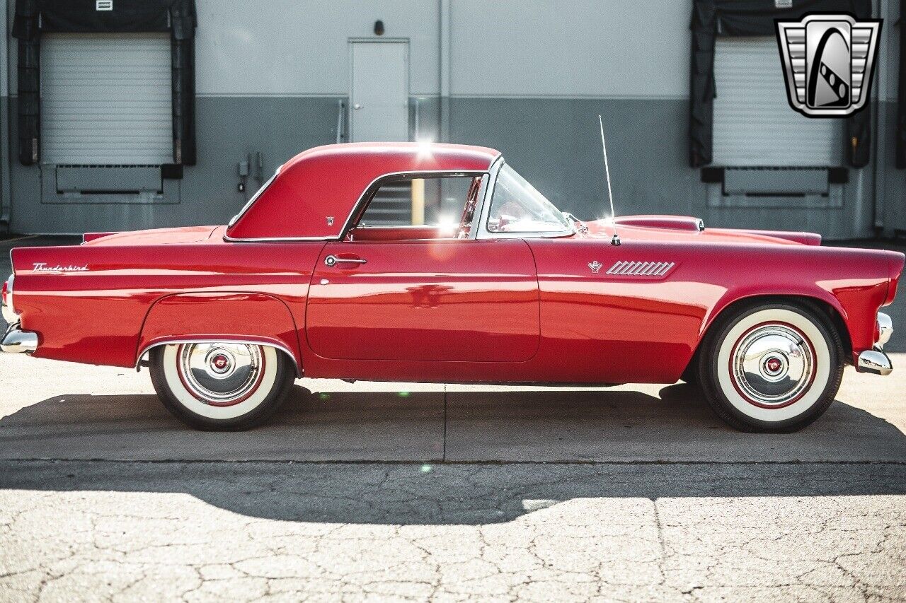 Ford-Thunderbird-1955-Red-Red-78515-8