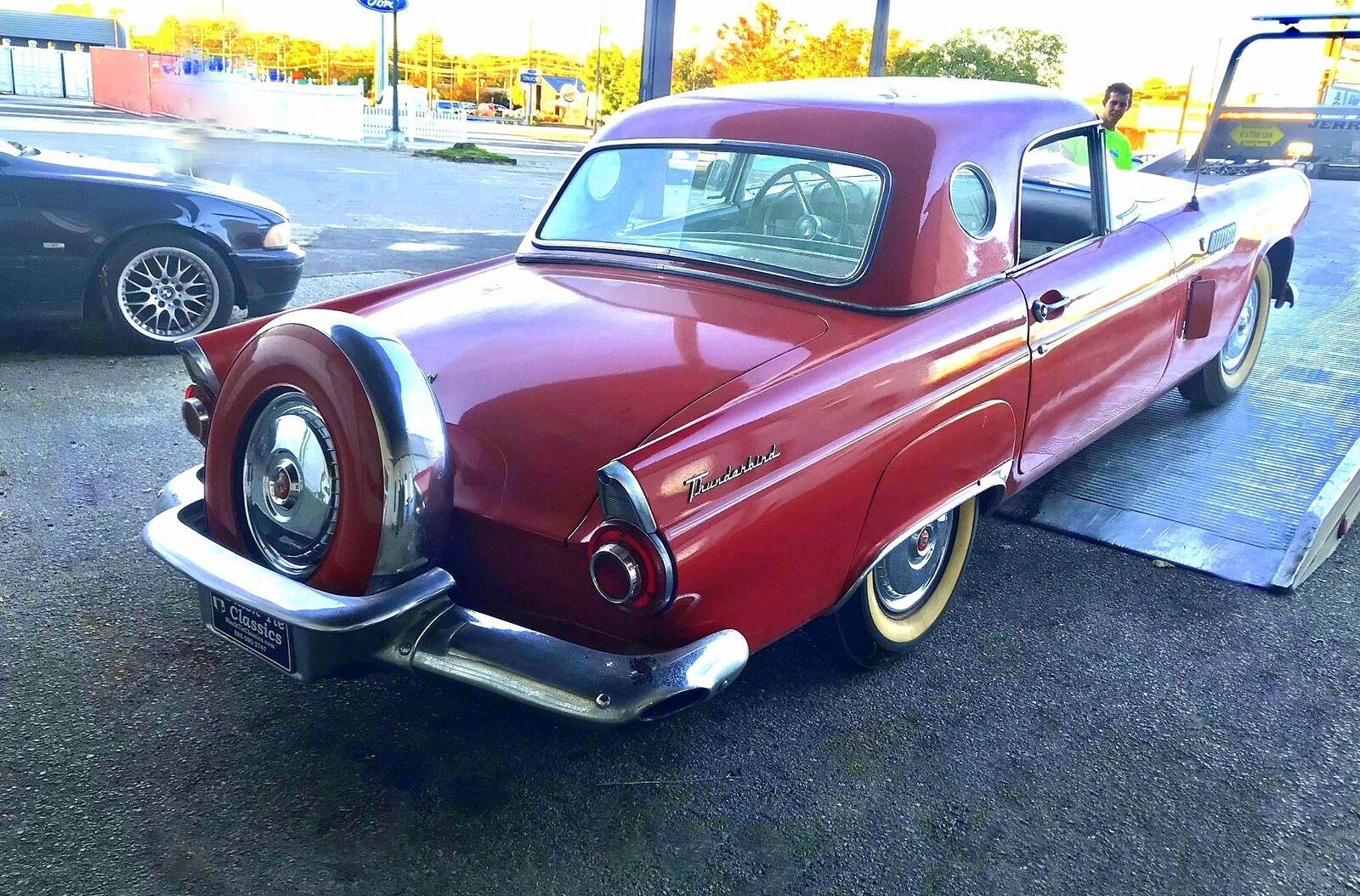 Ford-Thunderbird-1956-Red-Black-0-10