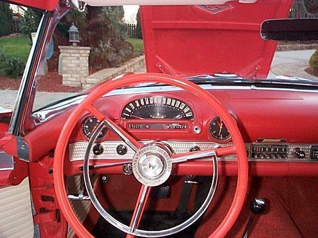 Ford-Thunderbird-1956-Red-Black-0-32