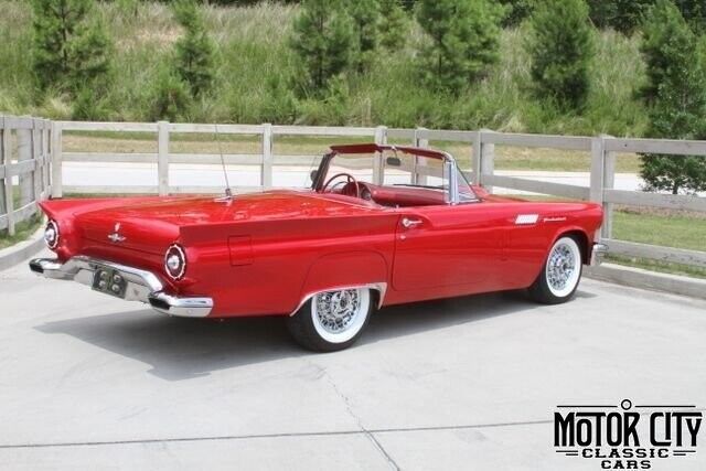 Ford-Thunderbird-1957-Red-30149-2