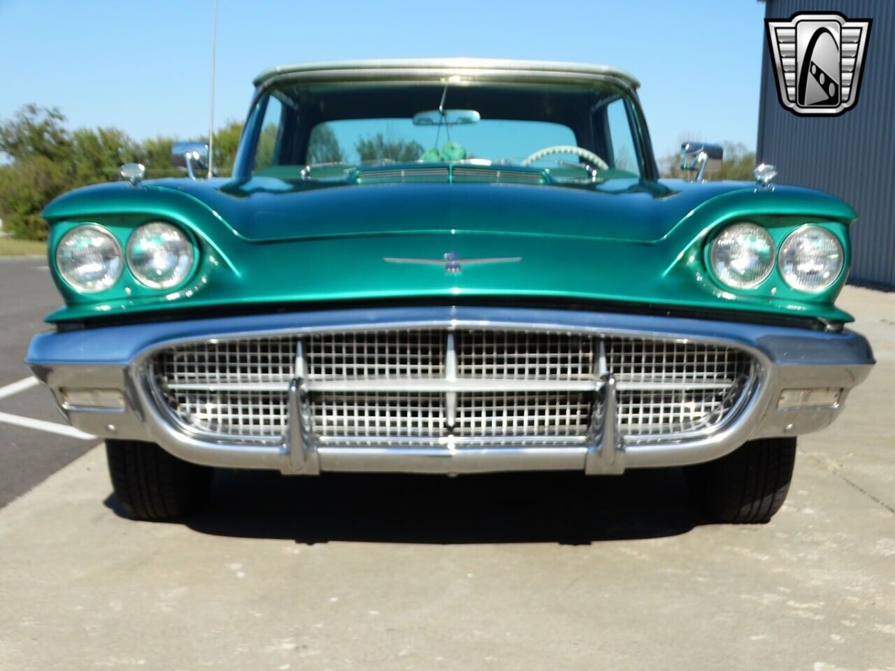 Ford-Thunderbird-1960-Green-Green-156089-2