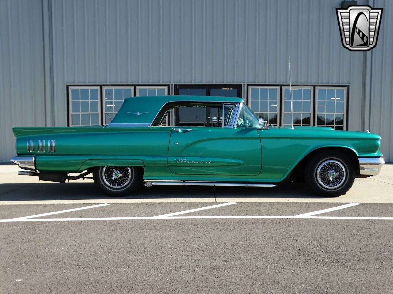 Ford-Thunderbird-1960-Green-Green-156089-8