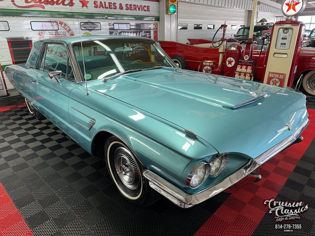 Ford-Thunderbird-1965-Turquoise-Turquoise-138680-1