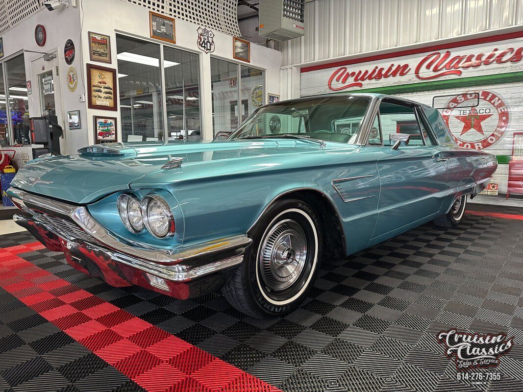 Ford-Thunderbird-1965-Turquoise-Turquoise-138680-10