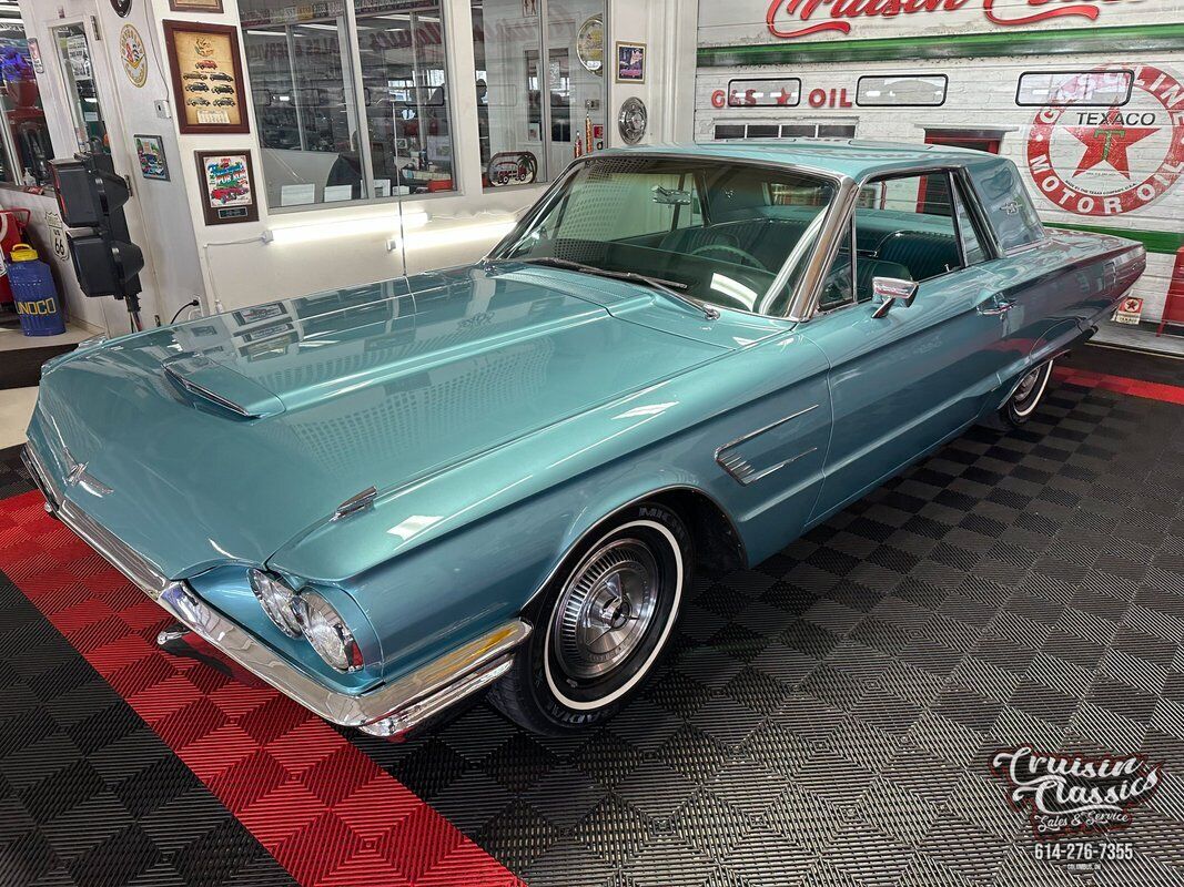 Ford-Thunderbird-1965-Turquoise-Turquoise-138680-11