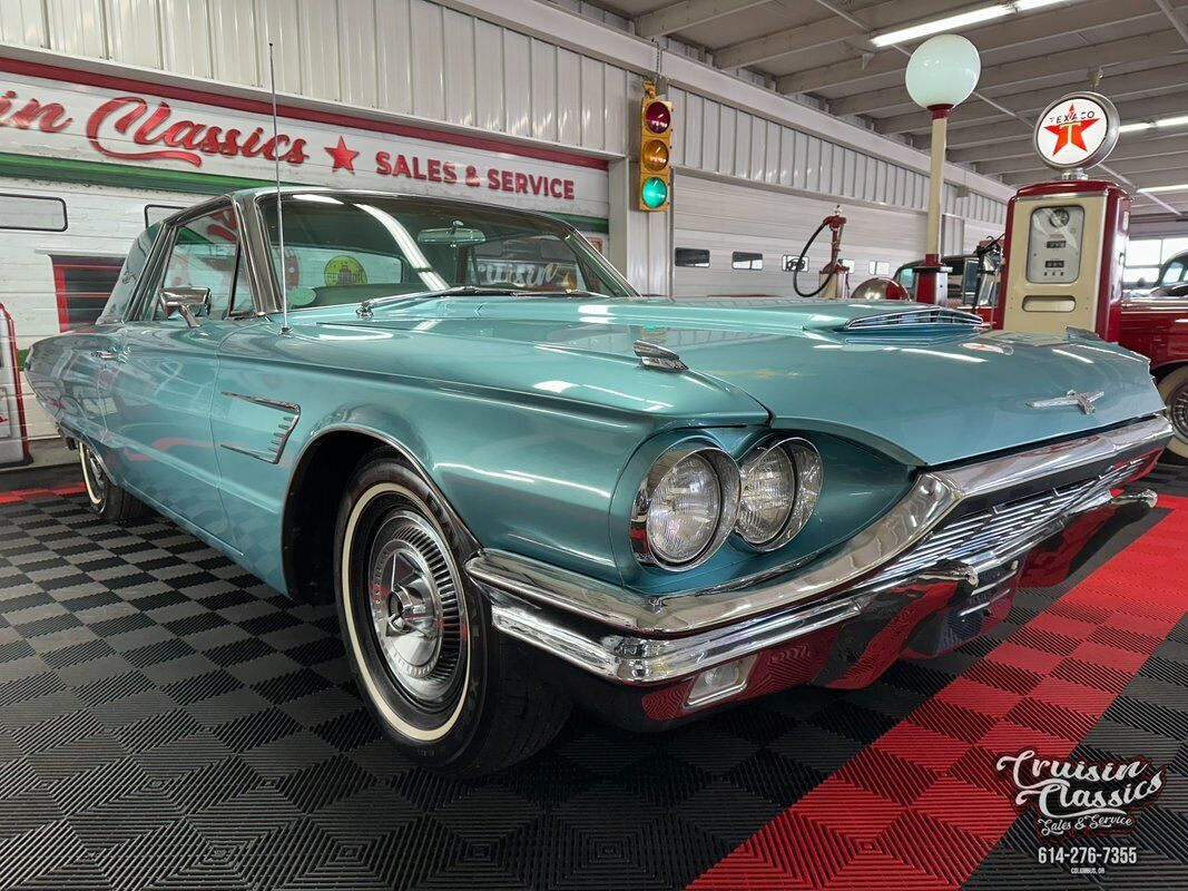 Ford-Thunderbird-1965-Turquoise-Turquoise-138680-2