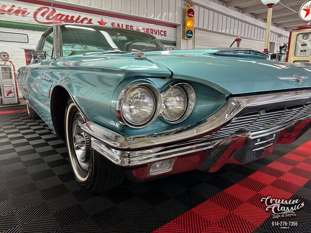 Ford-Thunderbird-1965-Turquoise-Turquoise-138680-3