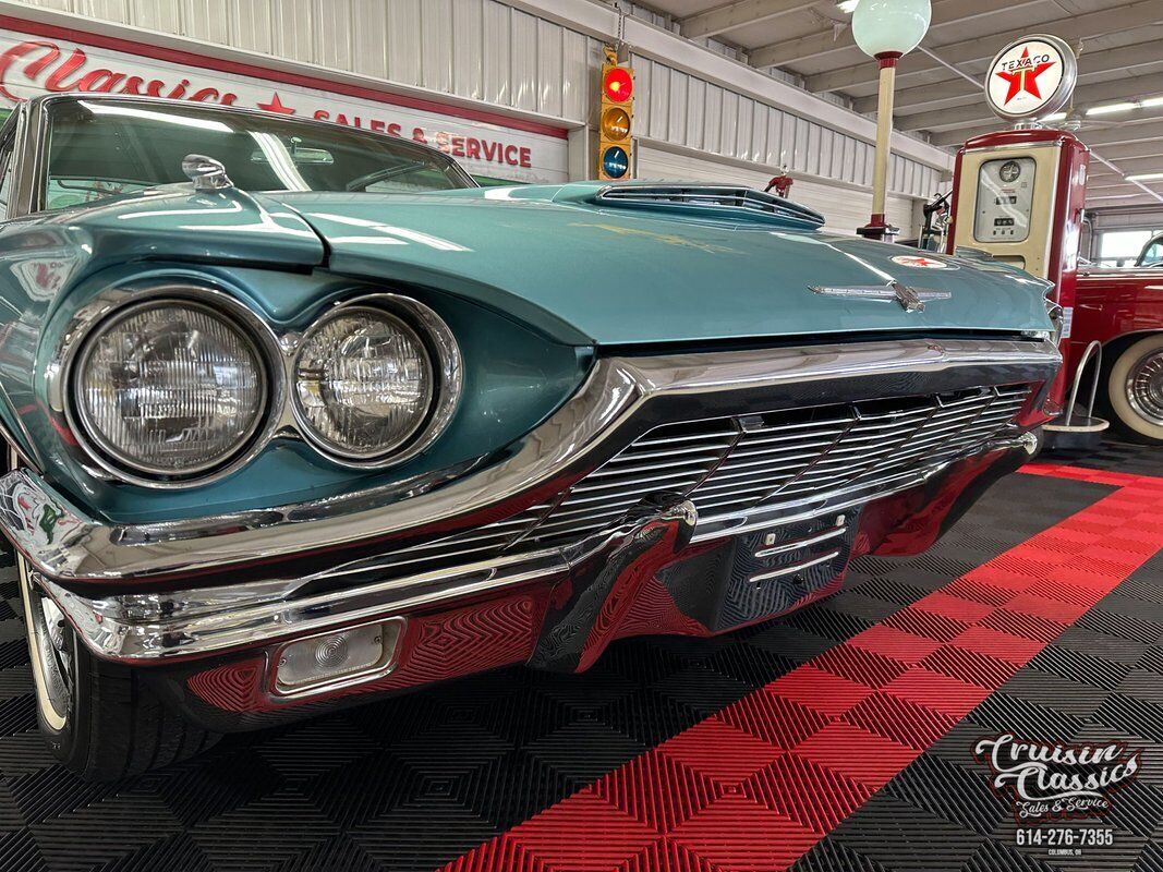 Ford-Thunderbird-1965-Turquoise-Turquoise-138680-4