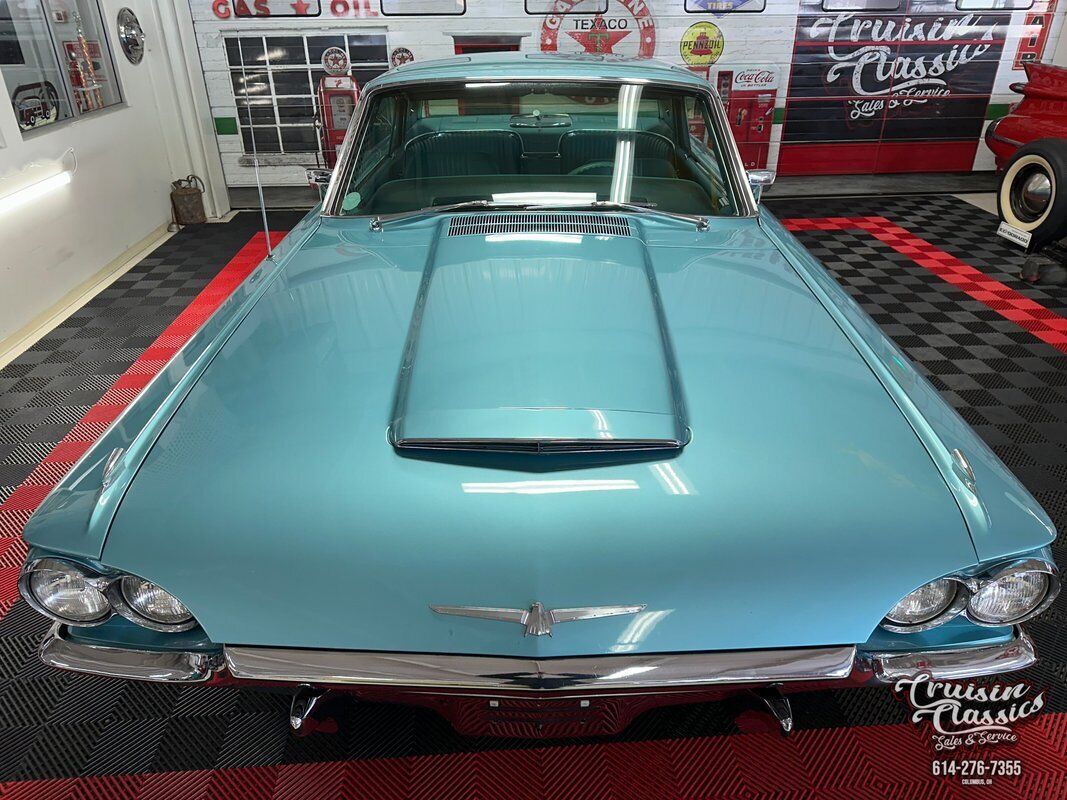 Ford-Thunderbird-1965-Turquoise-Turquoise-138680-5