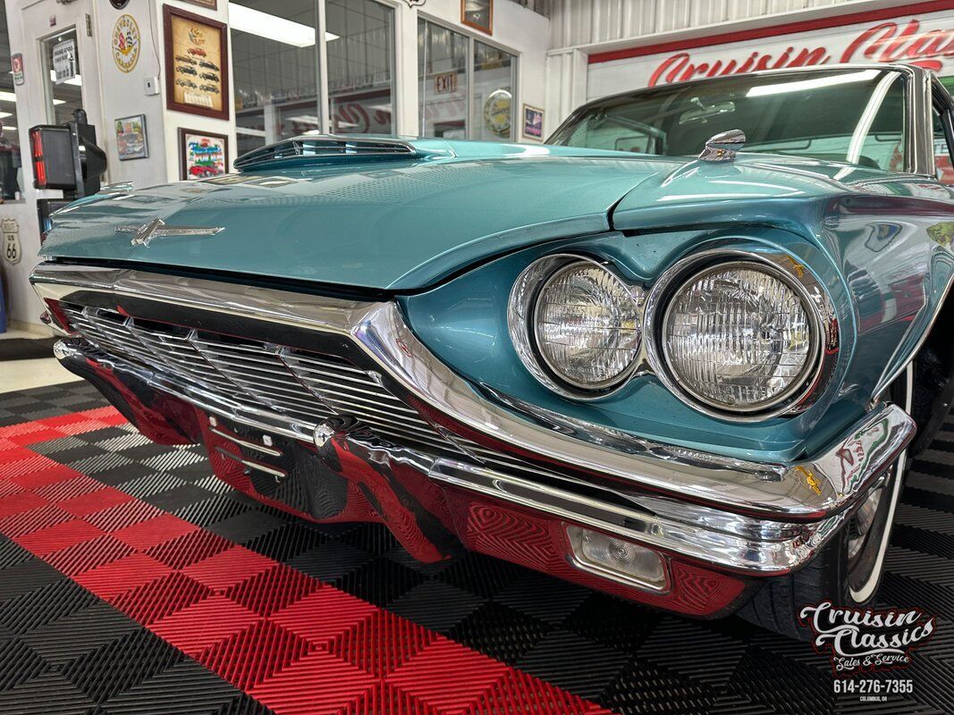 Ford-Thunderbird-1965-Turquoise-Turquoise-138680-8