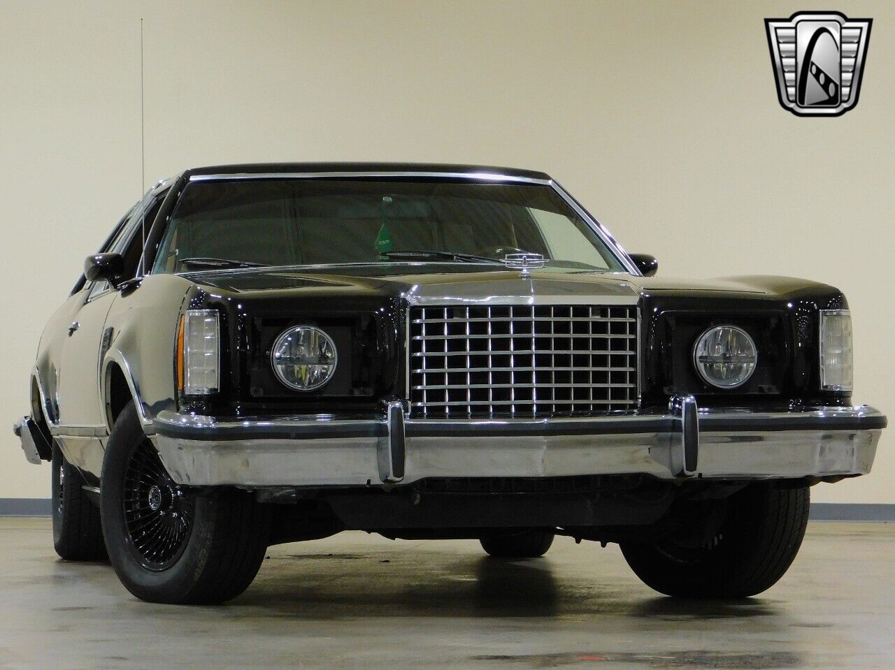 Ford-Thunderbird-1977-Black-Brown-99224-9