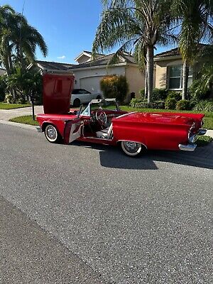 Ford-Thunderbird-Berline-1957-Red-White-29934-7