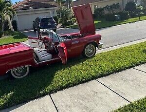 Ford-Thunderbird-Berline-1957-Red-White-29934-9