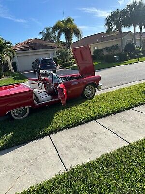 Ford-Thunderbird-Berline-1957-Red-White-29934-9