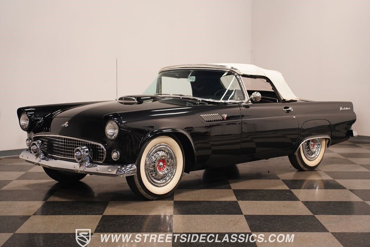 Ford-Thunderbird-Cabriolet-1955-Black-White-115073-23