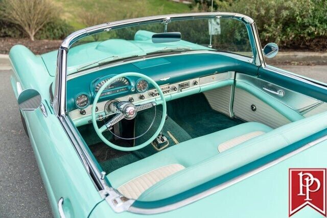 Ford-Thunderbird-Cabriolet-1955-Blue-White-583-11