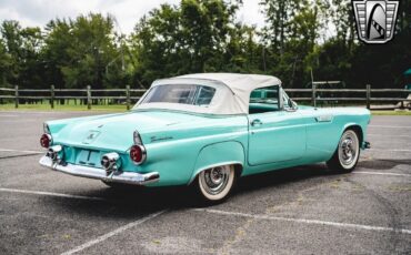 Ford-Thunderbird-Cabriolet-1955-Turquois-Turquois-140156-11