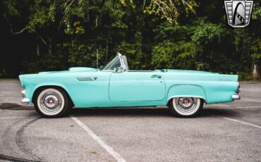 Ford-Thunderbird-Cabriolet-1955-Turquois-Turquois-140156-3