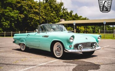 Ford-Thunderbird-Cabriolet-1955-Turquois-Turquois-140156-8