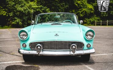 Ford-Thunderbird-Cabriolet-1955-Turquois-Turquois-140156-9