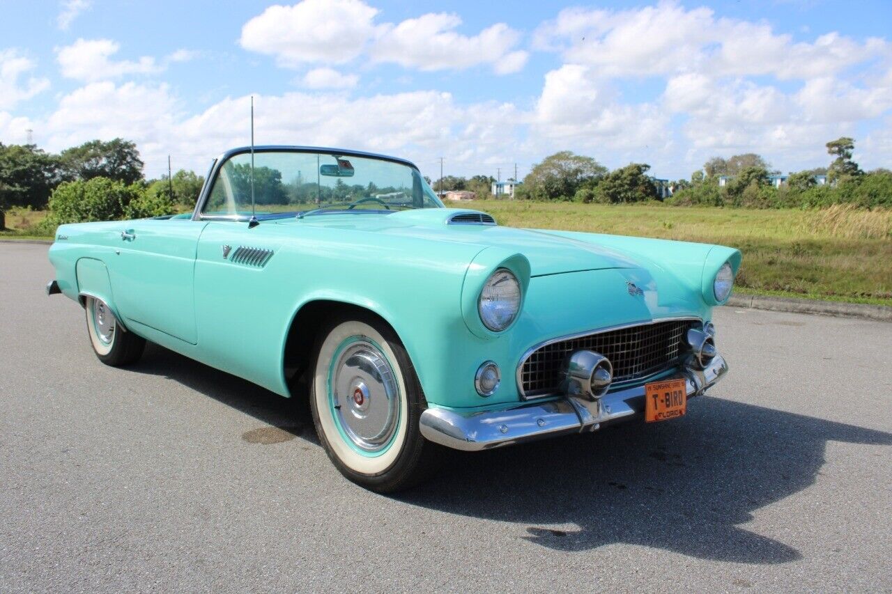 Ford-Thunderbird-Cabriolet-1955-Turquoise-White-91900-10