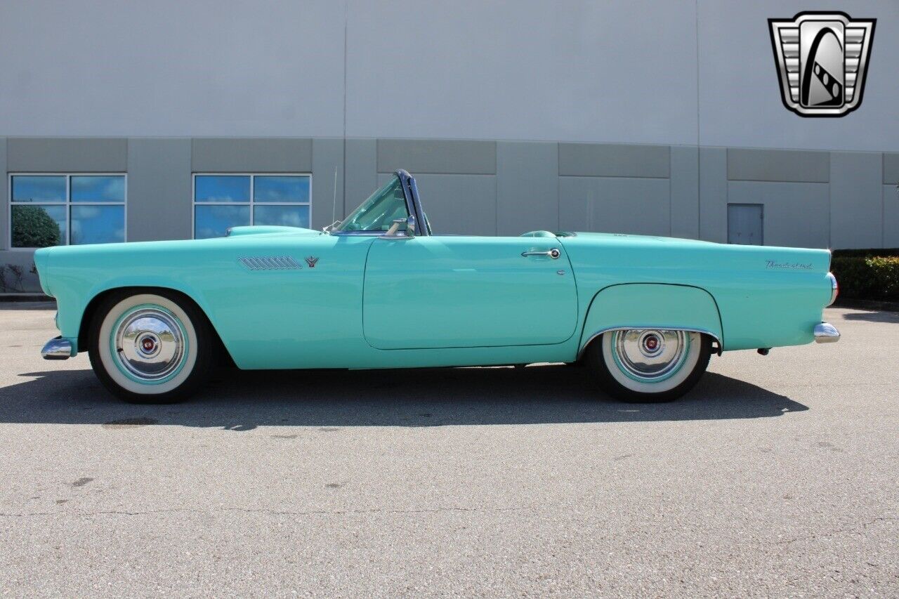 Ford-Thunderbird-Cabriolet-1955-Turquoise-White-91900-7