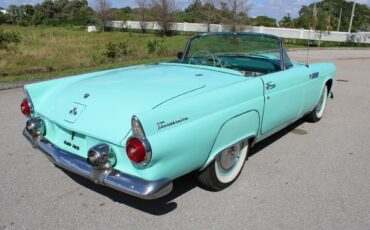 Ford-Thunderbird-Cabriolet-1955-Turquoise-White-91900-8