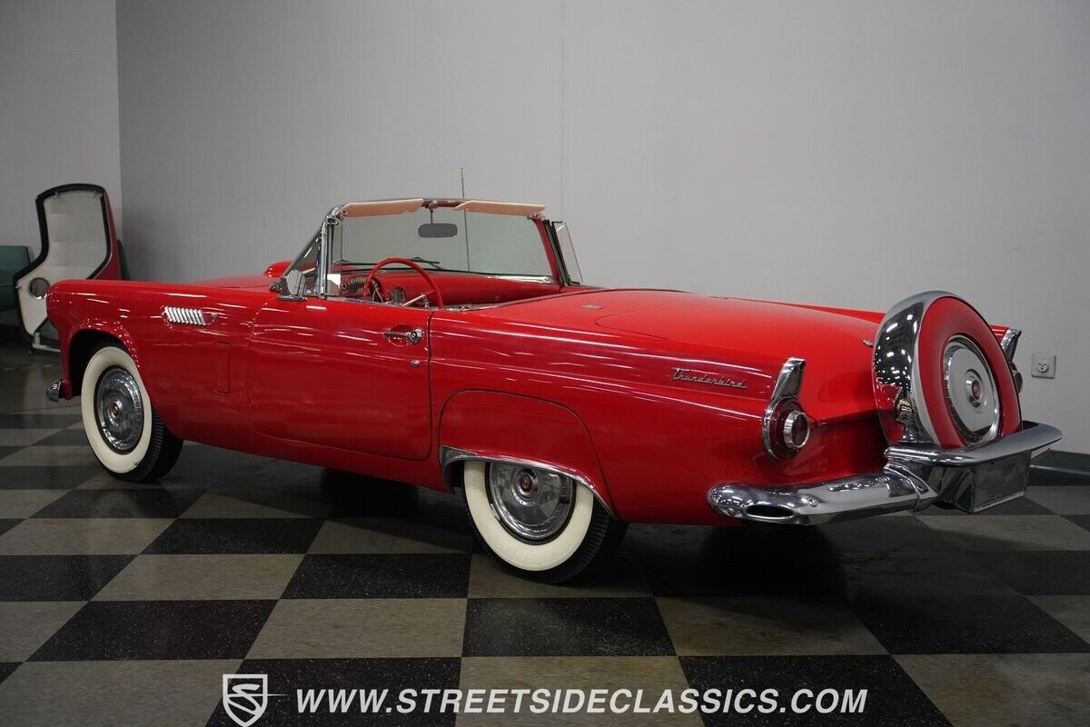 Ford-Thunderbird-Cabriolet-1956-Red-Red-12131-11