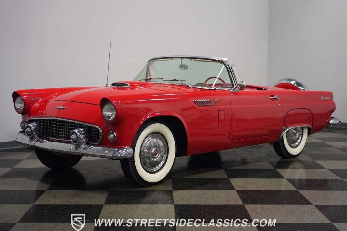 Ford-Thunderbird-Cabriolet-1956-Red-Red-12131-7