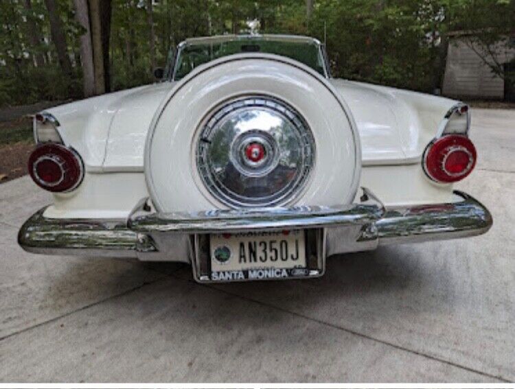 Ford-Thunderbird-Cabriolet-1956-White-Green-112654-9