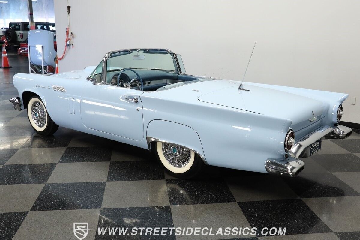 Ford-Thunderbird-Cabriolet-1957-Blue-Blue-48575-6