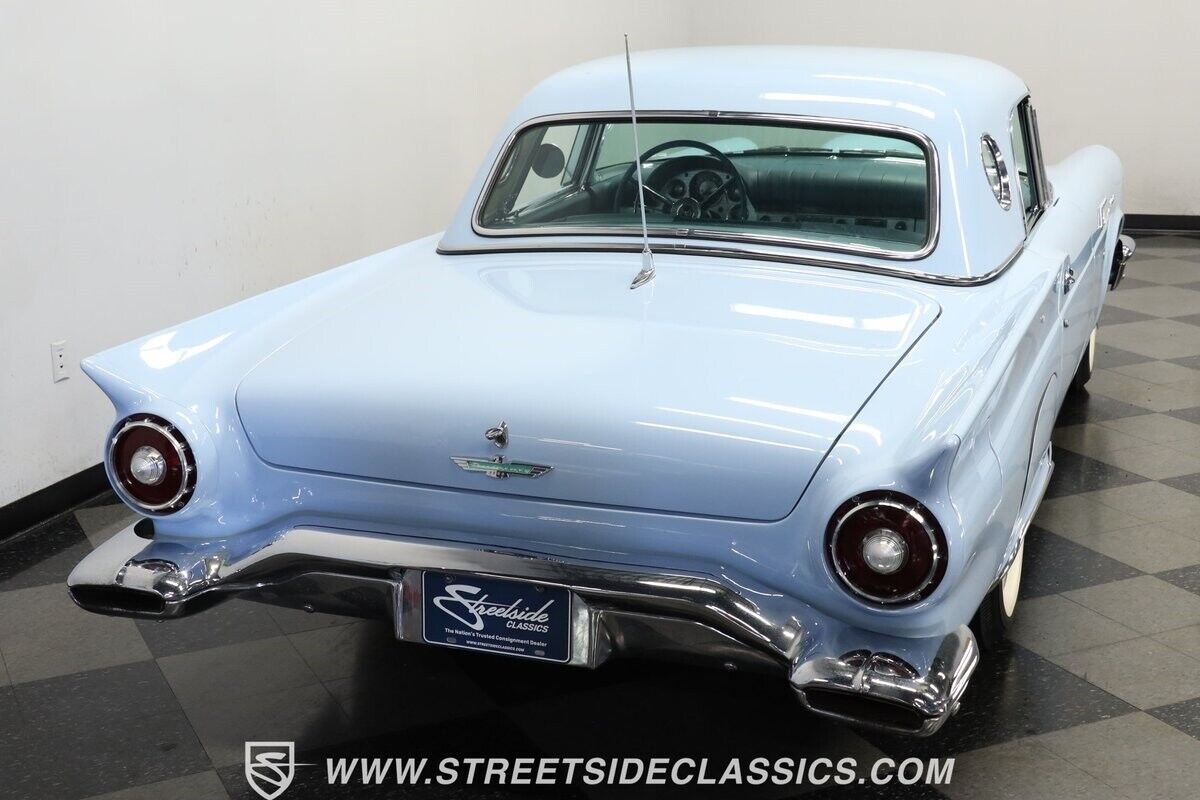 Ford-Thunderbird-Cabriolet-1957-Blue-Blue-48575-9