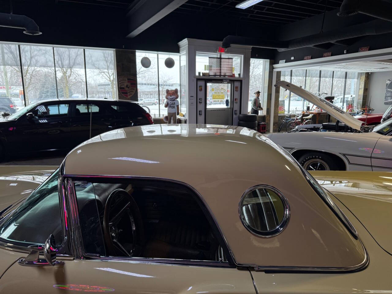 Ford-Thunderbird-Cabriolet-1957-Gold-Brown-99395-7