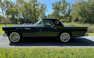 Ford-Thunderbird-Cabriolet-1957-Gunmetal-Grey-Black-White-12571-5