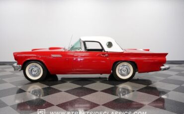 Ford-Thunderbird-Cabriolet-1957-Red-Black-138573-2