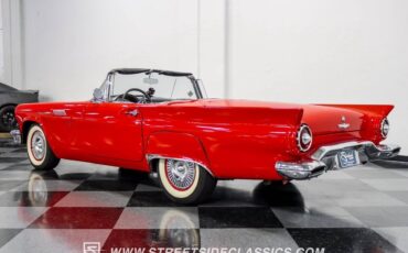 Ford-Thunderbird-Cabriolet-1957-Red-Black-21646-7