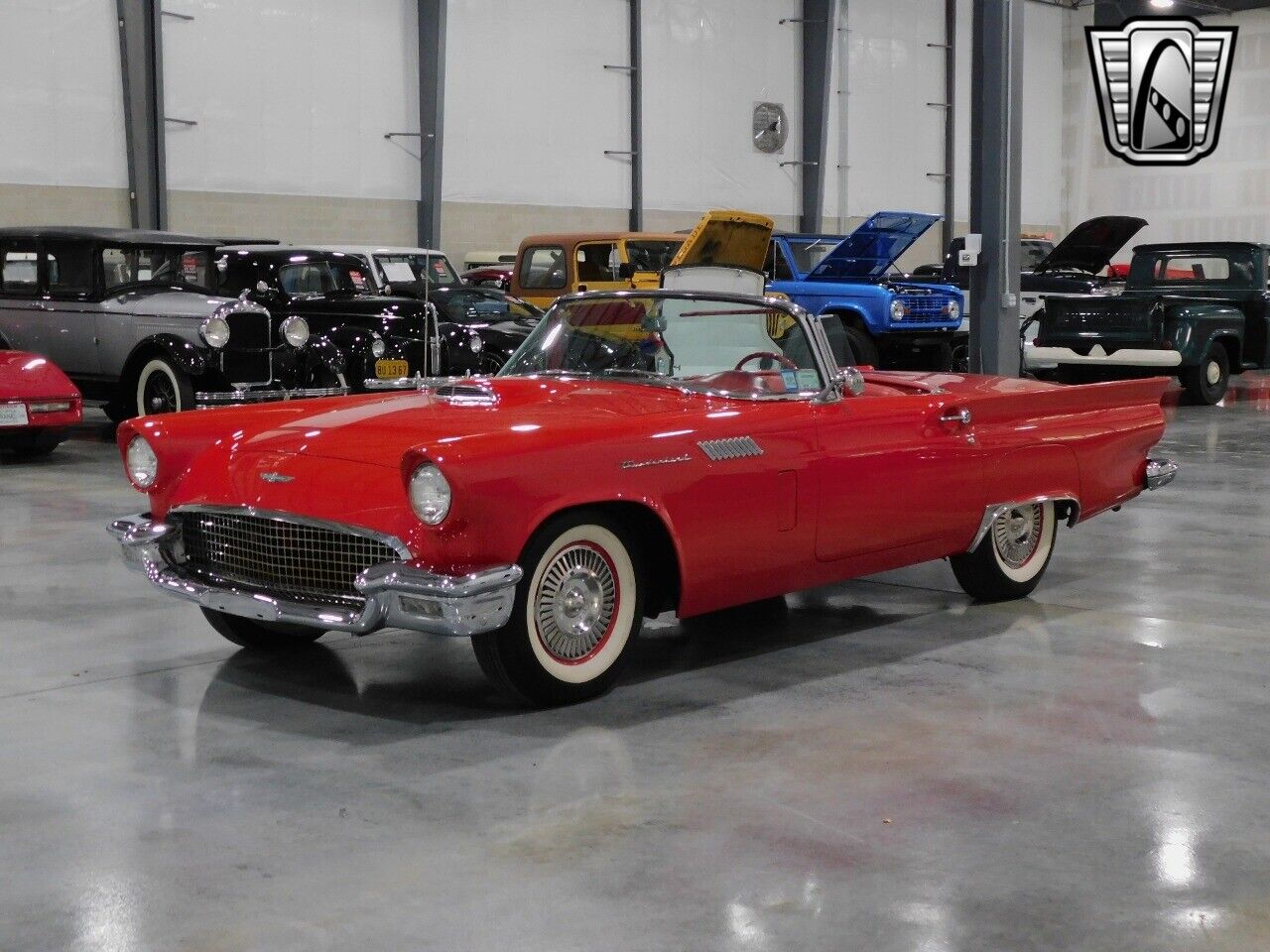 Ford-Thunderbird-Cabriolet-1957-Red-Red-27047-2