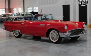 Ford-Thunderbird-Cabriolet-1957-Red-Red-27047-5