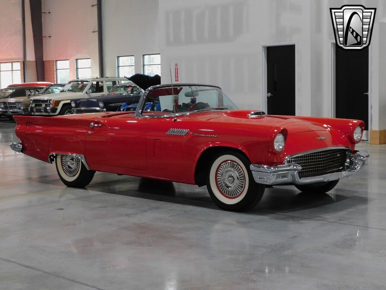 Ford-Thunderbird-Cabriolet-1957-Red-Red-27047-5