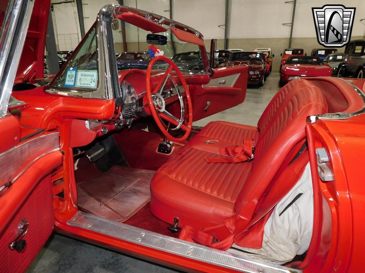 Ford-Thunderbird-Cabriolet-1957-Red-Red-27047-6